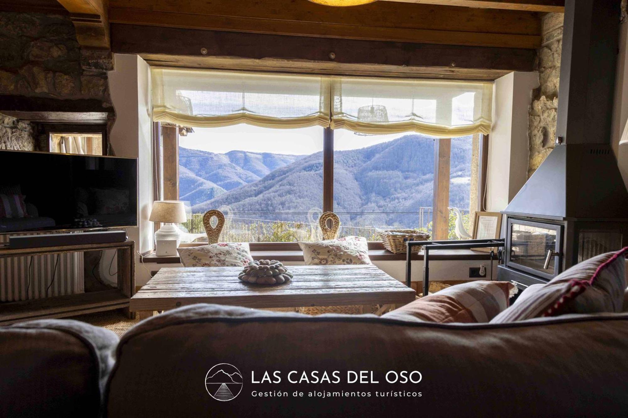 El Mirador De San Trocaya - Las Casas Del Oso Villamarcel Dış mekan fotoğraf