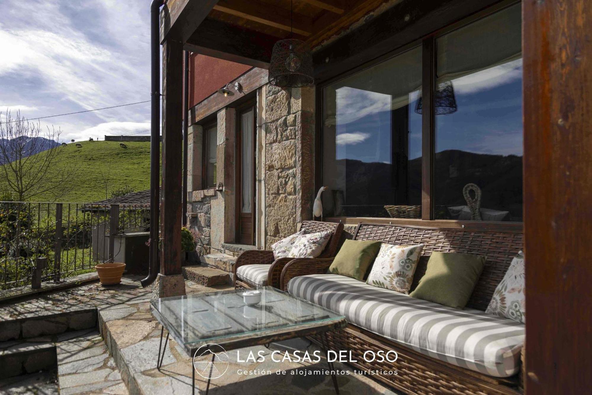 El Mirador De San Trocaya - Las Casas Del Oso Villamarcel Dış mekan fotoğraf