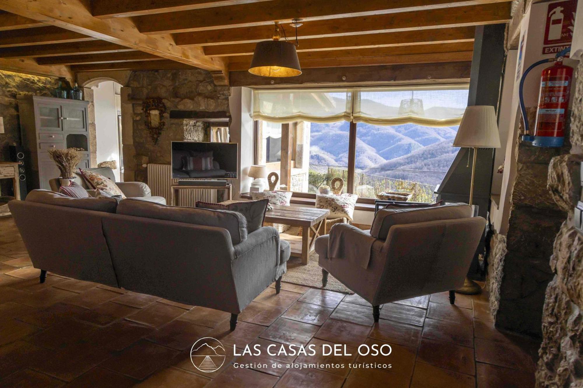 El Mirador De San Trocaya - Las Casas Del Oso Villamarcel Dış mekan fotoğraf