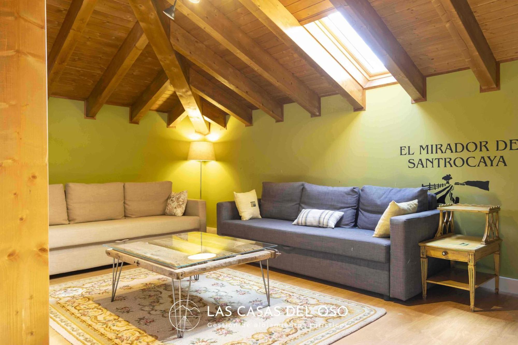 El Mirador De San Trocaya - Las Casas Del Oso Villamarcel Dış mekan fotoğraf