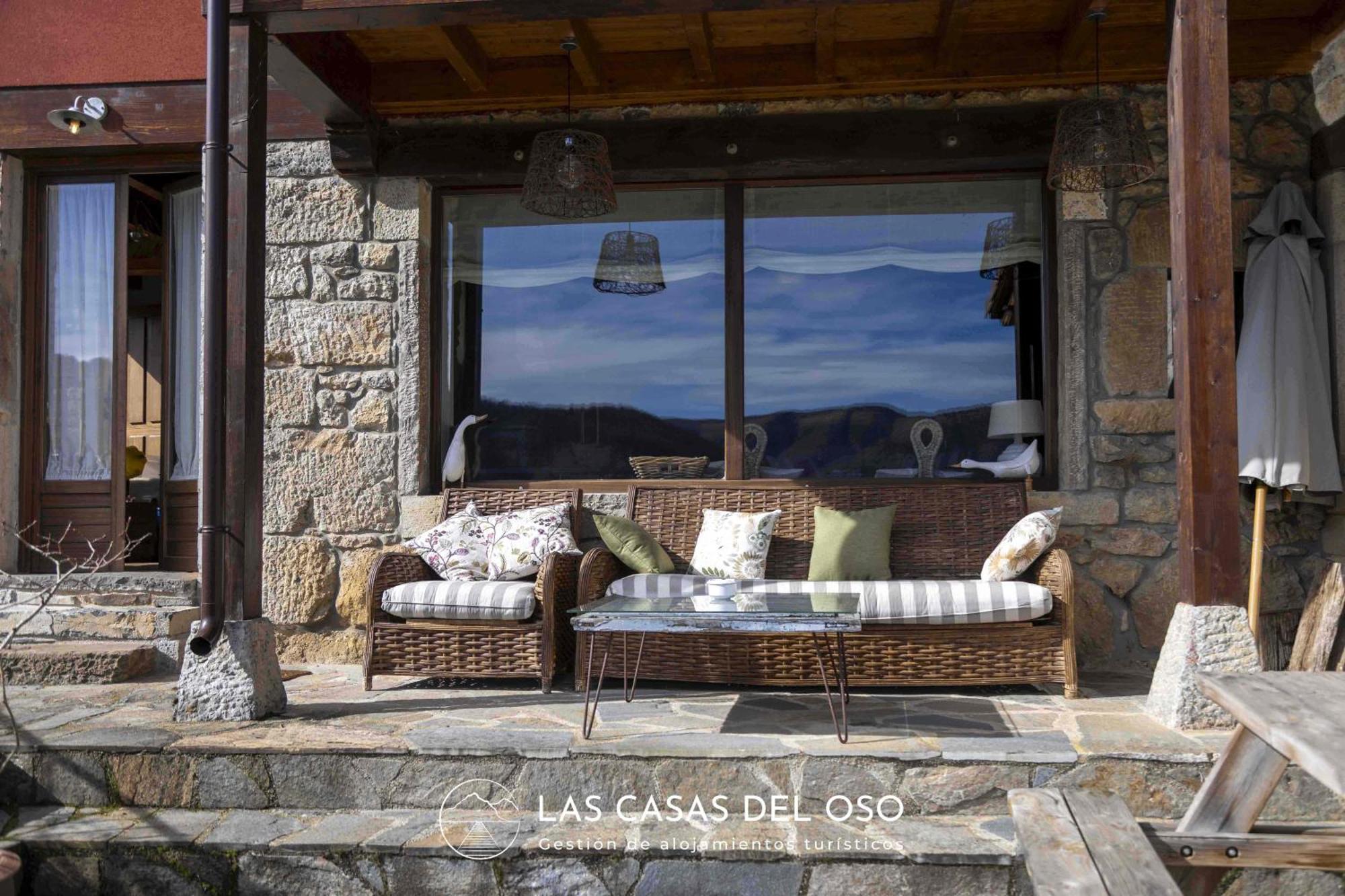 El Mirador De San Trocaya - Las Casas Del Oso Villamarcel Dış mekan fotoğraf